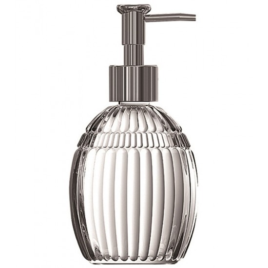 Porta Sabonete Liquido 425ml de Vidro Casual